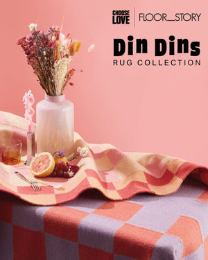 Din Dins Mono Pink Runner