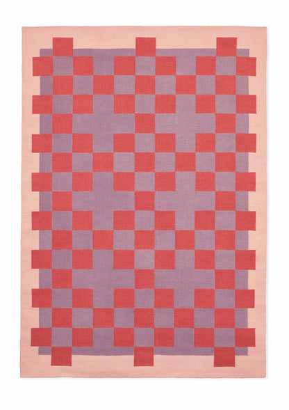 Din Din Choose Love Mono Pink 160cm 230cm Flatweave Rug Low Res1website resizing 0015