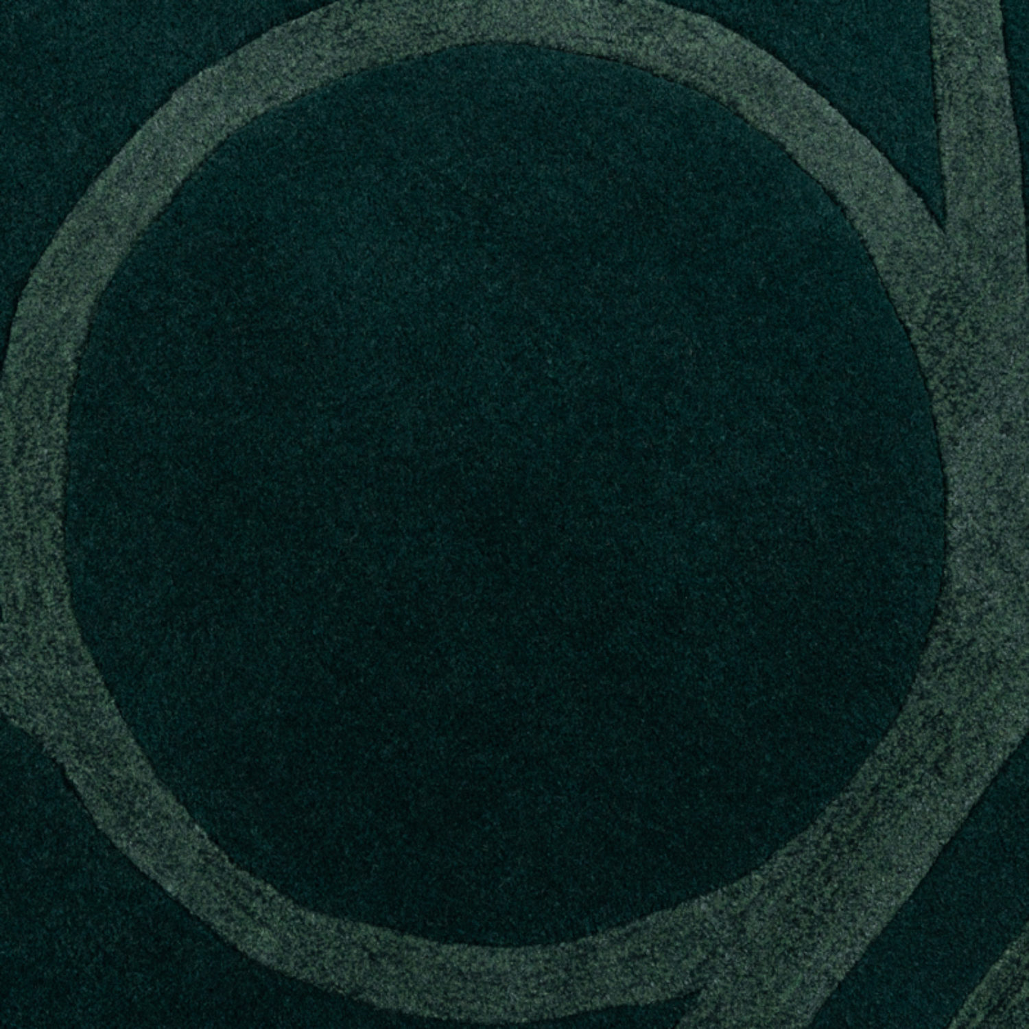 Path In Green Circle Rug By Catherine Macgruer Floor Story